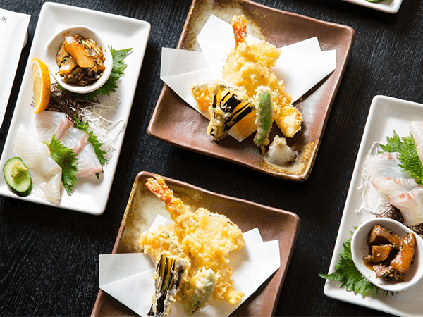 本格的な懐石料理